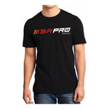 Camiseta Br Pro Racing C/site Preta Unisex
