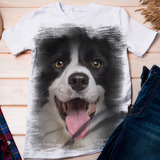 Camiseta Cachorro Border Collie 1 - Dicelli
