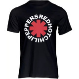 Camiseta Camisa Banda Red Hot Chili Peppers Unissex Rock