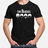 Camiseta Camisa Banda The Beatles Música Rock 100% Algodão