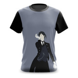 Camiseta Camisa Black Butler Sebastian Michaelis Anime