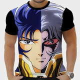 Camiseta Camisa Cavaleiros Do Zodíaco Saga De Gêmeos 3