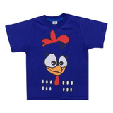 Camiseta Camisa Infantil Galinha Pintadinha 100% Algodão