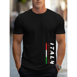 Camiseta Camisa Italia Lançåmento Em Algodão
