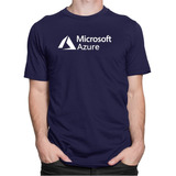 Camiseta Camisa Microsoft Azure Sistema T.i Programador Logo