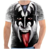 Camiseta Camisa Personalizada Kiss Banda De Rock