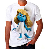 Camiseta Camisa Smurf Filme Desenhos Kids Envio Imediato 02