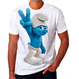 Camiseta Camisa Smurf Filme Desenhos Kids Envio Imediato 06