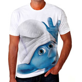 Camiseta Camisa Smurf Filme Desenhos Kids Envio Imediato 11