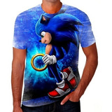 Camiseta Camisa Sonic Desenho Todos Modelos Artes Jogo 21