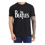 Camiseta Camisa T-shirt Banda The Beatles Rock Algodão Slim