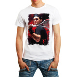 Camiseta Camisa Tenis Roger Federer Blusa Regata Moleton
