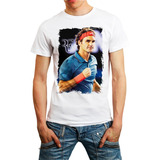 Camiseta Camisa Tennis Roger Federer Blusa Regata Raglan