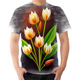 Camiseta Camisa Tulipa Flor Néctar Planta 1