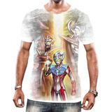 Camiseta Camisa Ultraman Tigo Urutoraman Série Japonesa 4