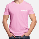 Camiseta Camisa Uniforme Trabalho Produção Para Produtores