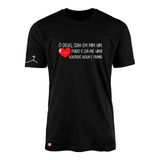 Camiseta Camisa Unissex Mensagem Bíblica 