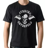 Camiseta Com Estampa Personalizada Avenged Sevenfold