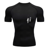 Camiseta Compressao Academia Toji Fushiguro Inverted Behind