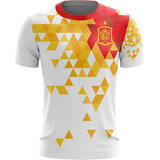 Camiseta Copa Do Mundo Futebol Seleção Espanha Hd 01