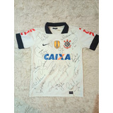 Camiseta Corinthians Histórica Autografada - Mundial 2012