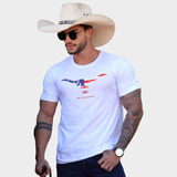 Camiseta Country Wear Texas Farm Cowboy Camisa Gola Redonda