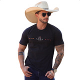 Camiseta Country Wear Texas Farm Cowboy Camisa Gola Redonda