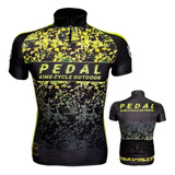 Camiseta De Ciclismo King Brasil Com Bolsos Pedal Bike Full
