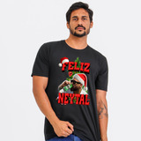 Camiseta De Natal Neymar Feliz Neytal Blusa Camisa Heineken