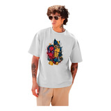 Camiseta Deadpool E Wolverine Masculina Adulto