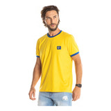 Camiseta Do Brasil Bordado