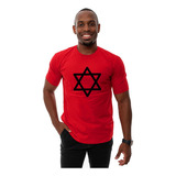 Camiseta Estrela De Davi Várias Cores T-shirt Camisa Basica