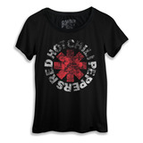 Camiseta Feminina - Red Hot Chili Peppers - Logo