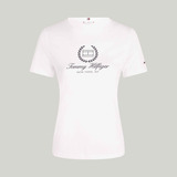 Camiseta Feminina Com Estampa Tommy Hilfiger Thww0ww41761
