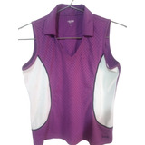 Camiseta Feminina Golfe Regata Izod Cool Fx Tamanho Gg Us L