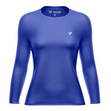 Camiseta Feminina Proteção Uv Academia Treino Segunda Pele