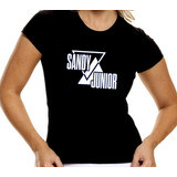 Camiseta Feminina Sandy Junior 2019 Algodão