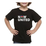 Camiseta Infantil Com Estampa Now United