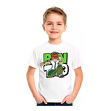 Camiseta Infantil Desenho Ben10 Criança01