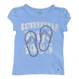 Camiseta Infantil Feminina Original Tommy Hilfiger Sinélu