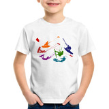 Camiseta Infantil Kite Surf Freestyle Camisa