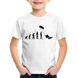 Camiseta Infantil Kitesurf Evolução Kitesurfing