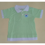 Camiseta Infantil Manga Curta Masculina Polo Listras 25027