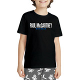 Camiseta Infantil Paul Mccartney Got Back Tour The Beatles 1