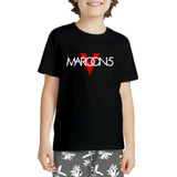 Camiseta Infantil Show Banda Maroon 5 Sugar Pop Rock 1