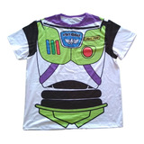 Camiseta Infantil Toy Buzz Pronta Entrega