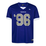 Camiseta Jersey New Era Nfl Baltimore Ravens Core Marinho
