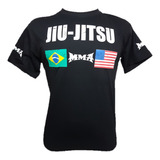 Camiseta Jiu Jitsu Competidor Muay Thai Boxe Mma Academia 