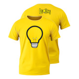 Camiseta Leozin Lâmpada Camisa Amarela Do Leozin Emilly Vick