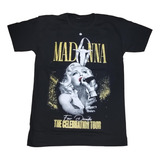 Camiseta Madonna The Celebration Tour Blusa Adulto Unissex